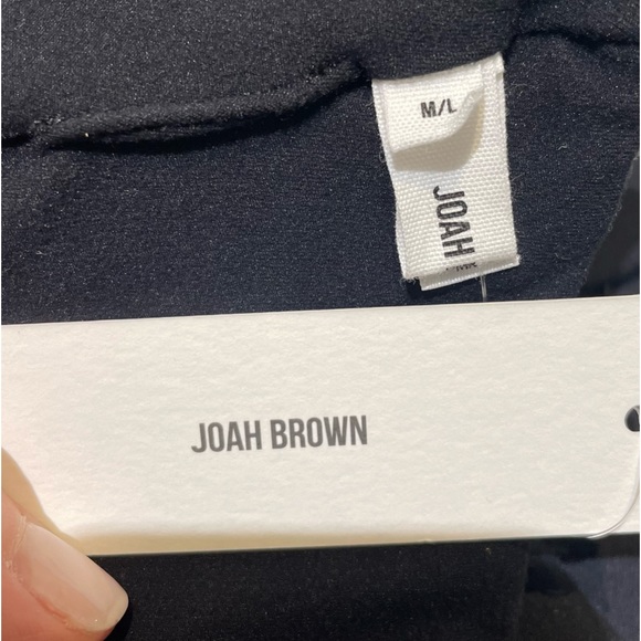 SOLD OUT!! Joah Brown onyx sueded feel bralette. NWT - Picture 5 of 5